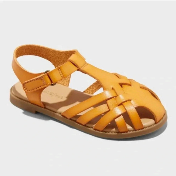 Girl’s NWT Toddler Ella Sandals Cat & Jack size 11 - Picture 1 of 2